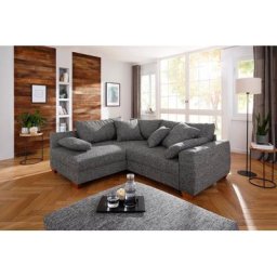 Home affaire Ecksofa Helena Luxus, bis zu 140 kg pro Sitzfläche, incl. 2 Nierenkissen und 3 Zierkissen