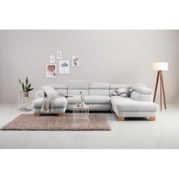 Home affaire Wohnlandschaft, mit Kopfteilverstellung, wahlweise mit Bettfunktion + Bettkasten
