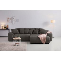 Home affaire Ecksofa Riveo Luxus, Polsterung für bis zu 140 kg pro Sitzfläche, auch mit Cord-Bezug
