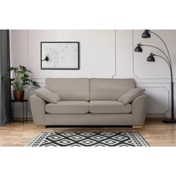 Home affaire 3-Sitzer Savoy, gemütliches Sofa mit vielen Kissen, in 2 Bezugsqualitäten