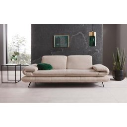 Places of Style 2-Sitzer Milano, Sitzbreite je Sitz 75 cm, wahlweise mit Rücken- & Armfunktion