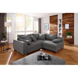 Home affaire Ecksofa Helena Luxus, bis zu 140 kg pro Sitzfläche, incl. 2 Nierenkissen und 3 Zierkissen