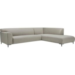 LOVI Ecksofa Salsa, Füße Metall grau