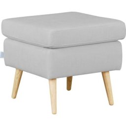 Guido Maria Kretschmer Home&Living Hocker Salla, Bezug auch in Luxus-Microfaser in Teddyfelloptik