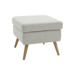 Guido Maria Kretschmer Home&Living Hocker Salla, Bezug auch in Luxus-Microfaser in Teddyfelloptik