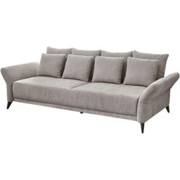 Jockenhöfer Gruppe Big-Sofa Schenna, verstellb.Armlehnen,Federkernpolsterung,8 Kissen,frei im Raum stellbar