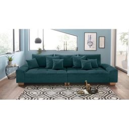 Mr. Couch Big-Sofa, wahlweise mit Kaltschaum (140kg Belastung/Sitz) und AquaClean-Stoff