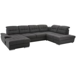 Home affaire Wohnlandschaft Lotus Luxus, incl. 3x Sitztiefenverstellung, belastbar bis ca. 140kg