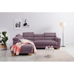 Home affaire Ecksofa, bis zu 140 kg pro Sitzfläche, auch in Bezug Aqua Clean Supreme