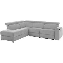 Home affaire Ecksofa Sentrano, auch mit elektrischer Funktion mit USB-Anschluß, in 4 Bezugsvarianten