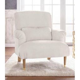 Guido Maria Kretschmer Home&Living XXL-Sessel Cholet, mit Zierkissen und Beinen aus Eiche, Bezugsqualität: Baumwollmix, Big