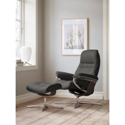 Stressless® Relaxsessel Sunrise, mit Cross Base, Größe S, M & L, Holzakzent Wenge