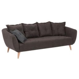 Home affaire 3-Sitzer Baggio, Zierkissen inklusive