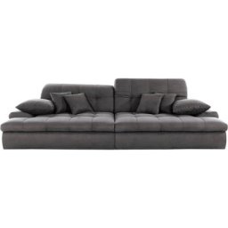 Mr. Couch Big-Sofa Biarritz, Wahlweise mit Kopfteilverstellung und RGB-LED-Beleuchtung