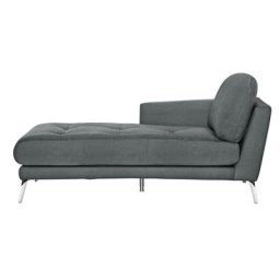 W.SCHILLIG Chaiselongue softy, mit dekorativer Heftung im Sitz, Füße Chrom glänzend