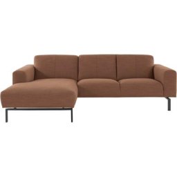 andas Ecksofa Lungre, in verschiedenen Größen bestellbar, extra hohe Füße aus Metall
