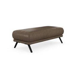 sit&more Hockerbank Scandia, Mit schwarzen matten Metallfüßen