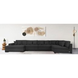 Guido Maria Kretschmer Home&Living Wohnlandschaft Skara XXL, Lounge-Sofa XXL mit Federkern-Polsterung, in vielen Bezugsvarianten