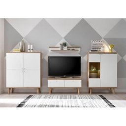 andas Wohnwand Merle, (Set, 4-St), aus der freundin Home Collection