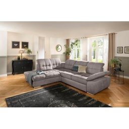 Home affaire Ecksofa Lotus, mit Sitztiefenverstellung, in 3 Bezugsarten und vielen Varianten