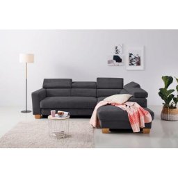 Home affaire Ecksofa, wahlweise Bettfunktion + Bettkasten, auch in Aqua Clean Supreme-Bezug