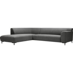 LOVI Ecksofa Salsa, Füße Metall schwarz