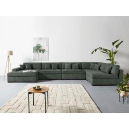 Guido Maria Kretschmer Home&Living Wohnlandschaft Skara XXL, Lounge-Sofa XXL mit Federkern-Polsterung, in vielen Bezugsvarianten
