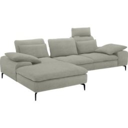 W.SCHILLIG Ecksofa valentinoo, Set, inklusive Hocker, mit Sitztiefenverstellung, Breite 299 cm