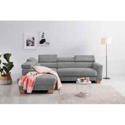 Home affaire Ecksofa, wahlweise Bettfunktion + Bettkasten, auch in Aqua Clean Supreme-Bezug