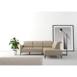 sit&more Ecksofa Bailando, wahlweise mit Kopfteilverstellung und Vorziehsitz, motorisch