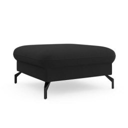 sit&more Hocker Fashion, inklusive Federkern, mit hochwertigen, schwarzen Metallfüßen