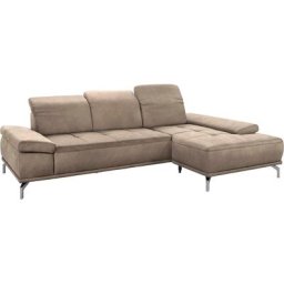 Places of Style Ecksofa Caluna, mit Sitztiefen- und Kopfteilverstellung