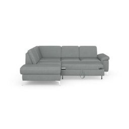 sit&more Ecksofa Padua, inklusive Sitztiefenverstellung, Armteilfunktion und Federkern
