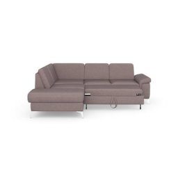sit&more Ecksofa Padua, inklusive Sitztiefenverstellung, Armteilfunktion und Federkern