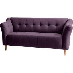 exxpo - sofa fashion 3-Sitzer, mit Holzfüßen, frei im Raum stellbar