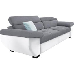 COTTA Polstergarnitur, (Set), Set: bestehend aus 2,5-Sitzer Sofa und Hocker, 2,5-Sitzer