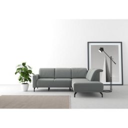 sit&more Ecksofa Bailando, wahlweise mit Kopfteilverstellung und Vorziehsitz, motorisch