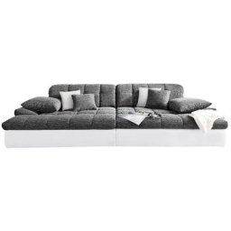 Mr. Couch Big-Sofa Biarritz, wahlweise mit Kaltschaum (140kg Belastung/Sitz) und RGB-Beleuchtung