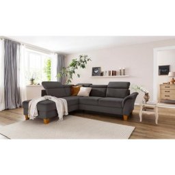 Home affaire Ecksofa Conville, Federkern, wahlweise mit Bettfunktion und Bettkasten bzw. Stauraum