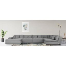 Guido Maria Kretschmer Home&Living Wohnlandschaft Skara, 5 Teile, Lounge-Sofa mit Federkernpolsterung, in vielen Bezugsvarianten