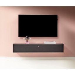 Hammel Furniture Media-Board Mistral, mit Klapptür mit Akustikstoff, Kabeldurchführung, Breite: 133 cm
