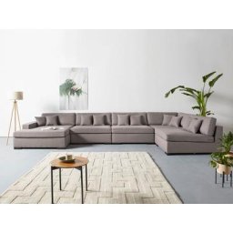 Guido Maria Kretschmer Home&Living Wohnlandschaft Skara XXL, Lounge-Sofa XXL mit Federkern-Polsterung, in vielen Bezugsvarianten