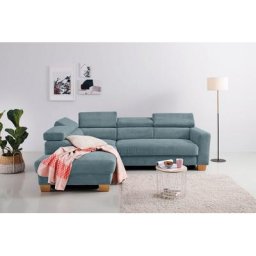 Home affaire Ecksofa, bis zu 140 kg pro Sitzfläche, auch in Bezug Aqua Clean Supreme