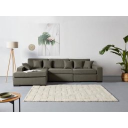 Guido Maria Kretschmer Home&Living Ecksofa Skara, Lounge-Sofa mit Federkernpolsterung, in vielen Bezugsvarianten