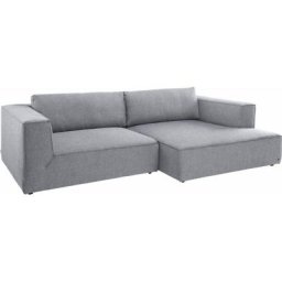 TOM TAILOR Ecksofa BIG CUBE STYLE, mit bequemen Stegkissen, extra große Sitztiefe