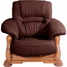 Max Winzer® Sessel Texas, mit dekorativem Holzgestell