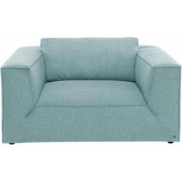 TOM TAILOR Loveseat BIG CUBE STYLE, mit bequemen Stegkissen, extra große Sitztiefe, Breite 147 cm