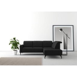 sit&more Ecksofa Bailando, wahlweise mit Kopfteilverstellung und Vorziehsitz, motorisch