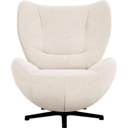 TOM TAILOR Loungesessel TOM PURE, mit Metall-Drehfuß in Schwarz