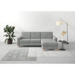 Home affaire Ecksofa Summer, mit Recamiere, mit oder ohne Bettfunktion und Bettkasten, Cord-Bezug
